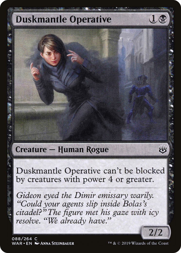 Duskmantle Operative (WAR-088) [War of the Spark]