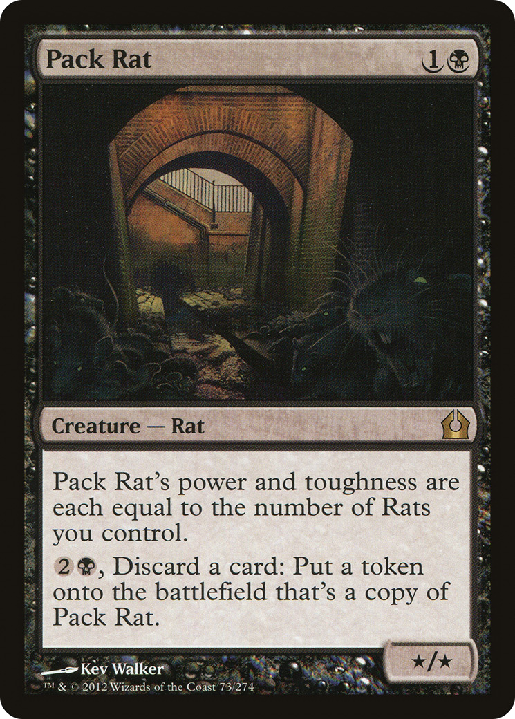 Pack Rat (RTR-073) [Return to Ravnica] Foil