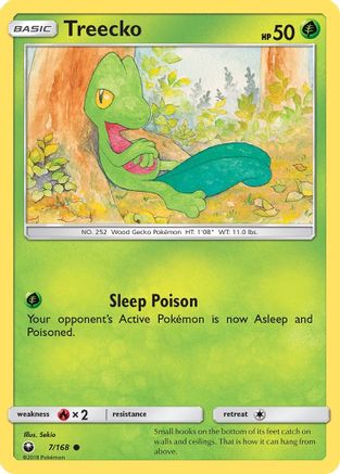 Treecko (007/168) [SM  Celestial Storm] - Common