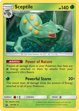 Sceptile (010/168) [SM  Celestial Storm] - Rare