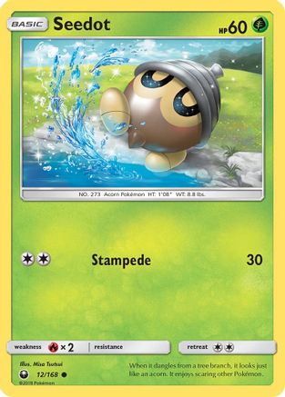 Seedot (12/168) [SM  Celestial Storm] - Common