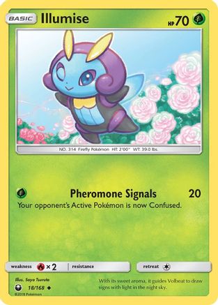 Illumise (18/168) [SM  Celestial Storm] - Uncommon