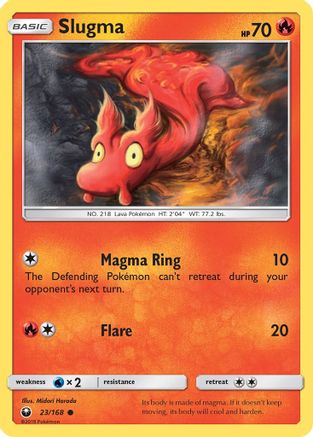 Slugma (023/168) [SM  Celestial Storm] - Common