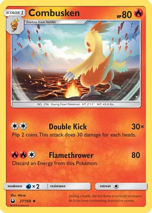 Combusken (27/168) [SM  Celestial Storm] - Uncommon