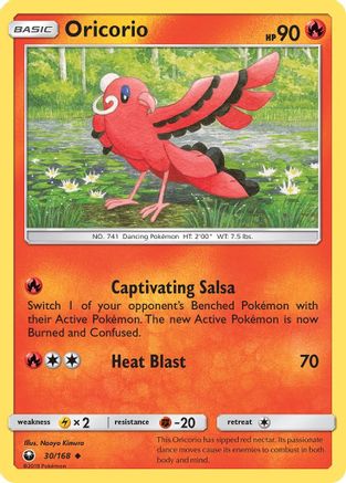 Oricorio (30/168) [SM  Celestial Storm] - Uncommon