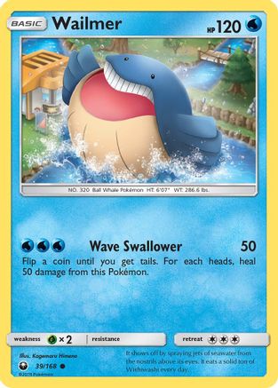 Wailmer (039/168) [SM  Celestial Storm] - Common