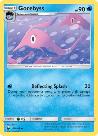 Gorebyss (43/168) [SM  Celestial Storm] Reverse Holofoil - Uncommon