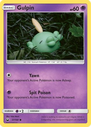 Gulpin (057/168) [SM  Celestial Storm] - Common
