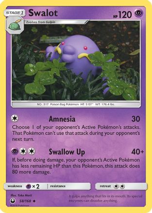 Swalot (058/168) [SM  Celestial Storm] - Uncommon