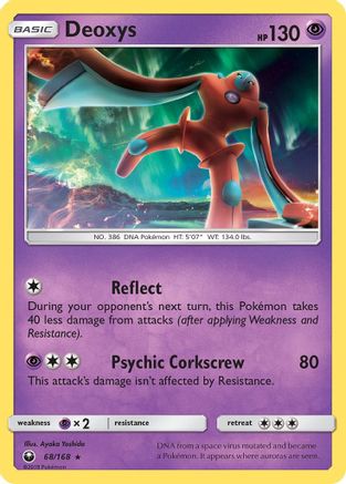 Deoxys (068/168) [SM  Celestial Storm] - Rare