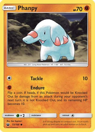 Phanpy (072/168) [SM  Celestial Storm] - Common
