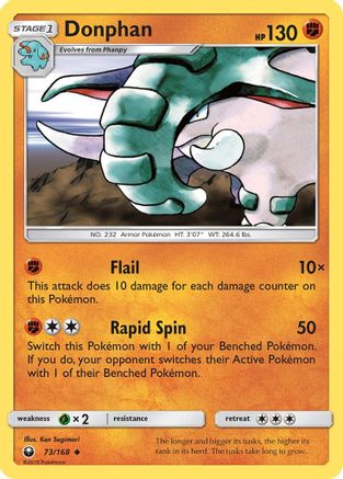 Donphan (73/168) [SM  Celestial Storm] - Uncommon