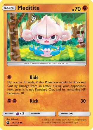 Meditite (076/168) [SM  Celestial Storm] - Common