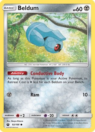 Beldum (092/168) [SM  Celestial Storm] - Common