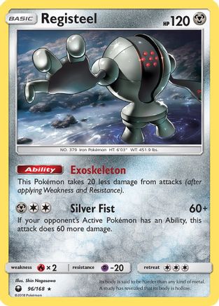 Registeel (096/168) [SM  Celestial Storm] - Rare