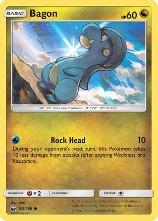 Bagon (103/168) [SM  Celestial Storm] - Common