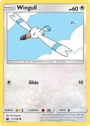 Wingull (111/168) [SM  Celestial Storm] - Common
