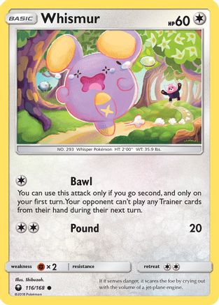 Whismur (116/168) [SM  Celestial Storm] - Common