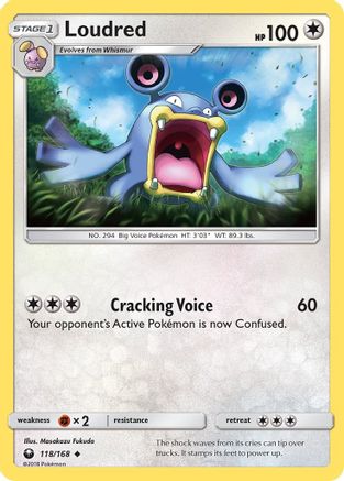 Loudred (118/168) [SM  Celestial Storm] - Uncommon