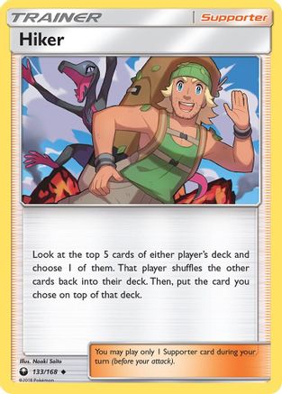 Hiker (133/168) [SM  Celestial Storm] Reverse Holofoil - Uncommon