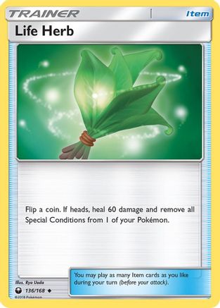 Life Herb (136/168) [SM  Celestial Storm] Reverse Holofoil - Uncommon
