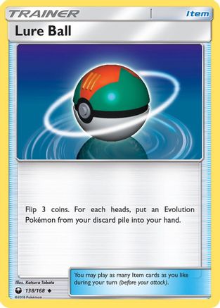 Lure Ball (138/168) [SM  Celestial Storm] - Uncommon