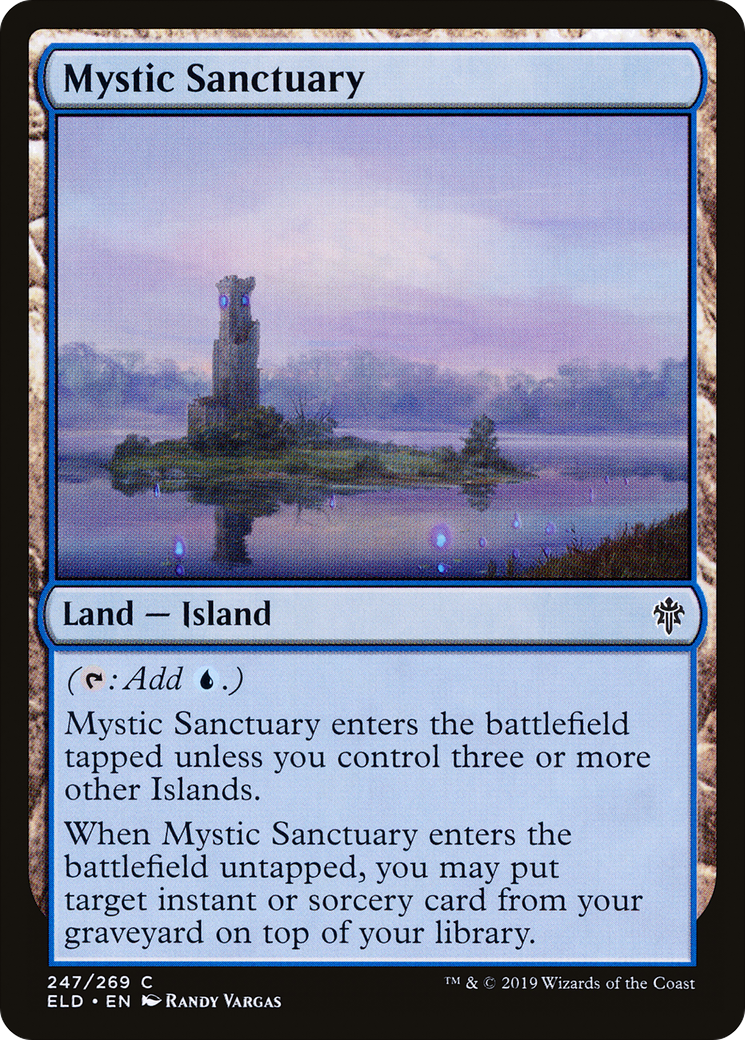 Mystic Sanctuary (ELD-247) [Throne of Eldraine] Foil