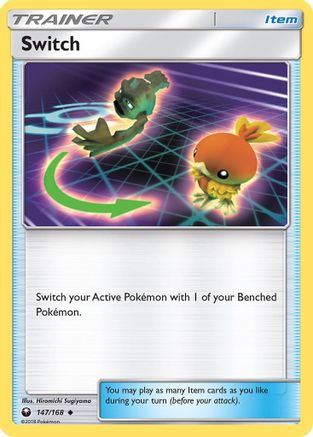 Switch (147/168) [SM  Celestial Storm] Reverse Holofoil - Uncommon