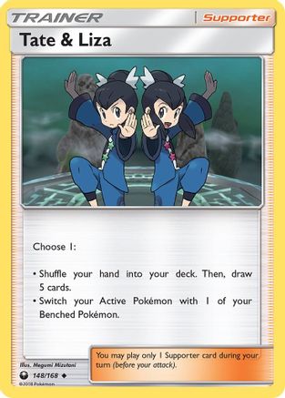 Tate & Liza (148/168) [SM  Celestial Storm] - Uncommon