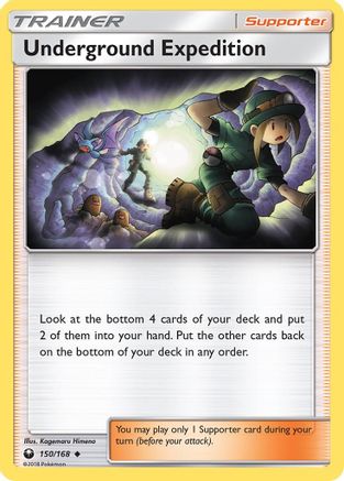 Underground Expedition (150/168) [SM  Celestial Storm] - Uncommon