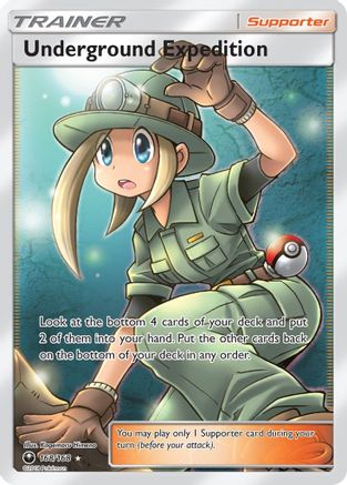 Underground Expedition (Full Art) (168/168) [SM  Celestial Storm] Holofoil - Ultra Rare