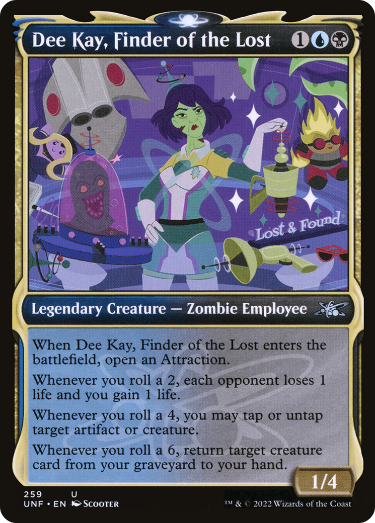 Dee Kay, Finder of the Lost (Showcase) (UNF-259) [Unfinity] Foil