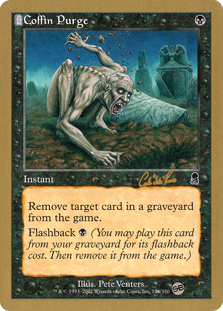 Coffin Purge - 2002 Carlos Romao (ODY) (SB) [World Championship Decks 2002]