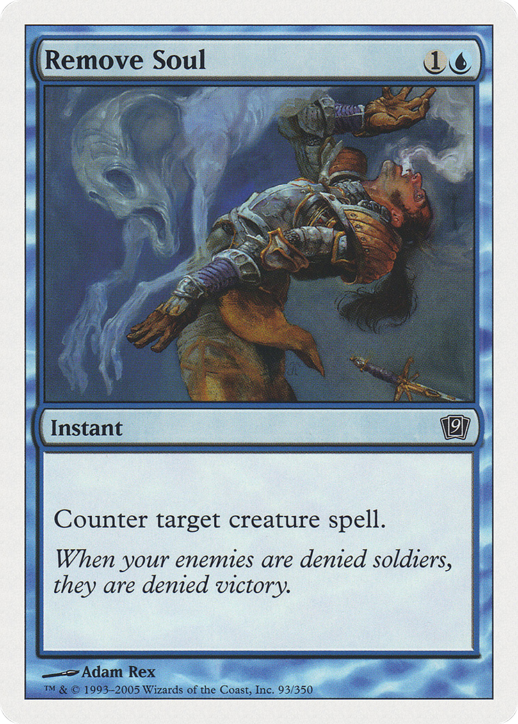 Remove Soul (9ED-093) [9th Edition] Foil