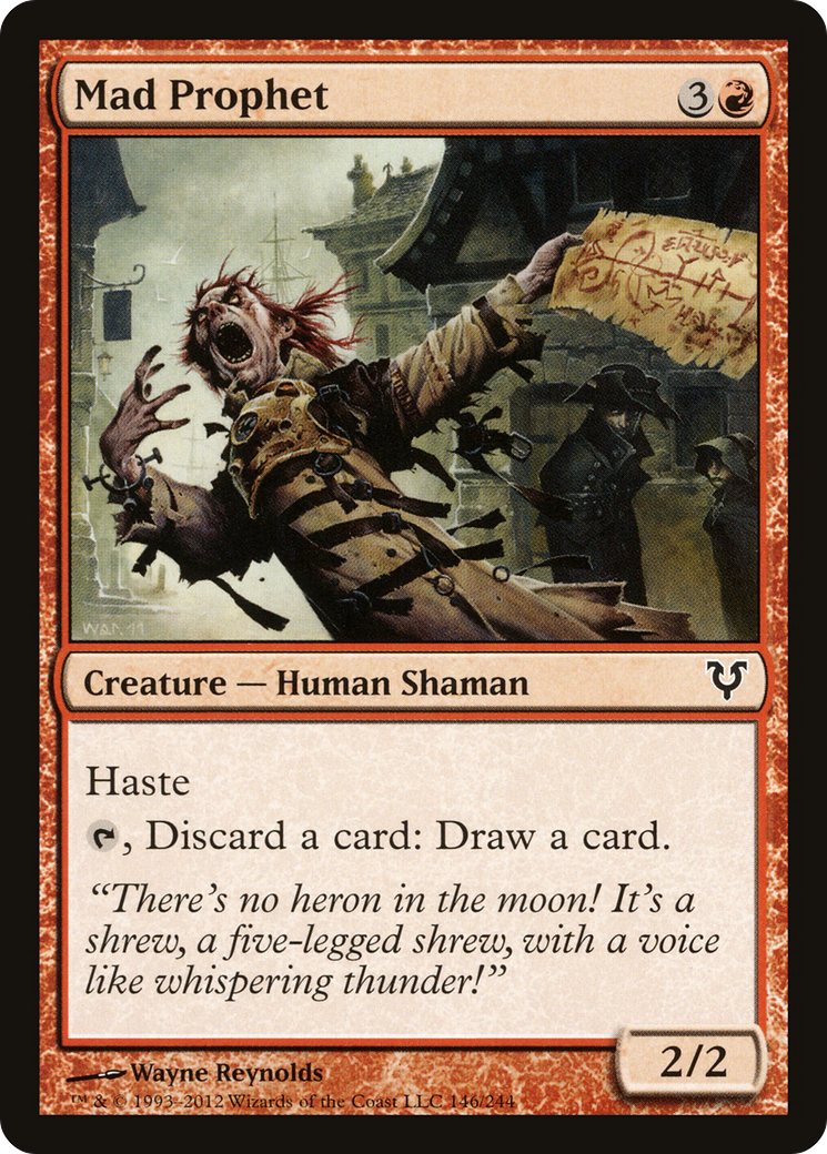 Mad Prophet (AVR-146) [Avacyn Restored]