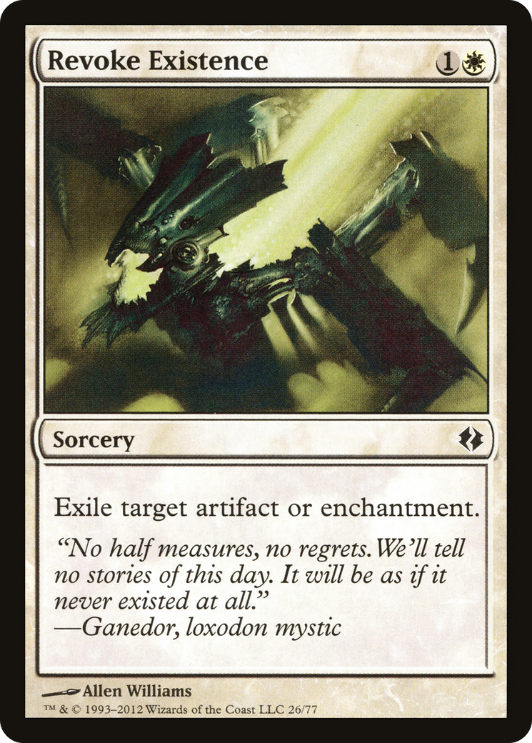 Revoke Existence (DDI-026) [Duel Decks: Venser vs. Koth]