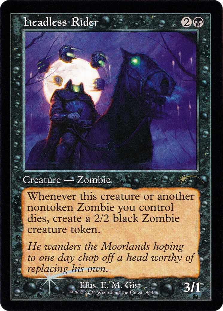 Headless Rider (SLD-844) [Secret Lair Drop] Foil