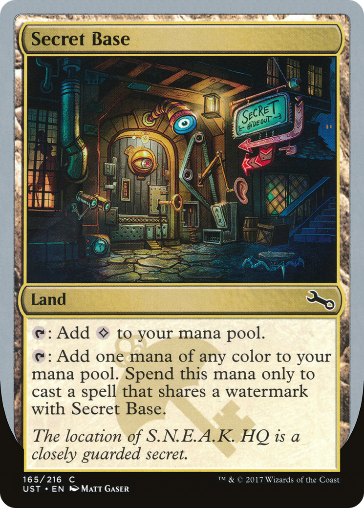 Secret Base (B) (UST-165B) [Unstable]
