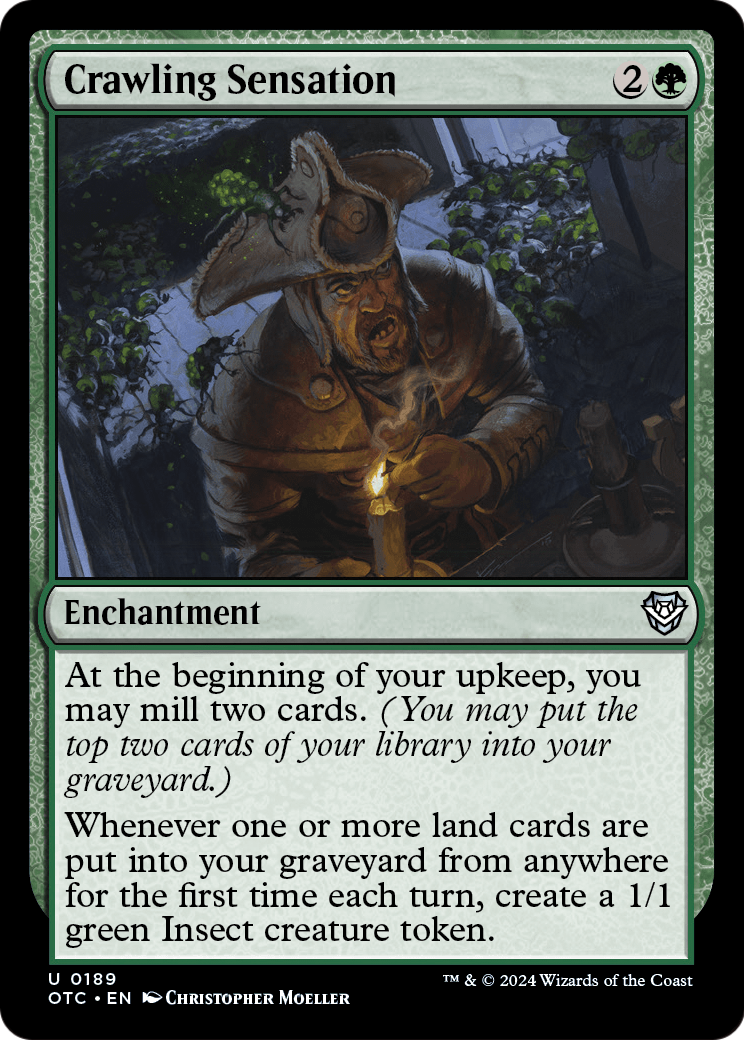 Crawling Sensation (OTC-189) [Outlaws of Thunder Junction Commander]