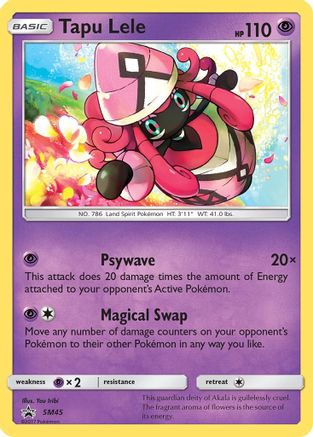Tapu Lele - SM45 (SM45/248) [SM Promos] Holofoil - Promo