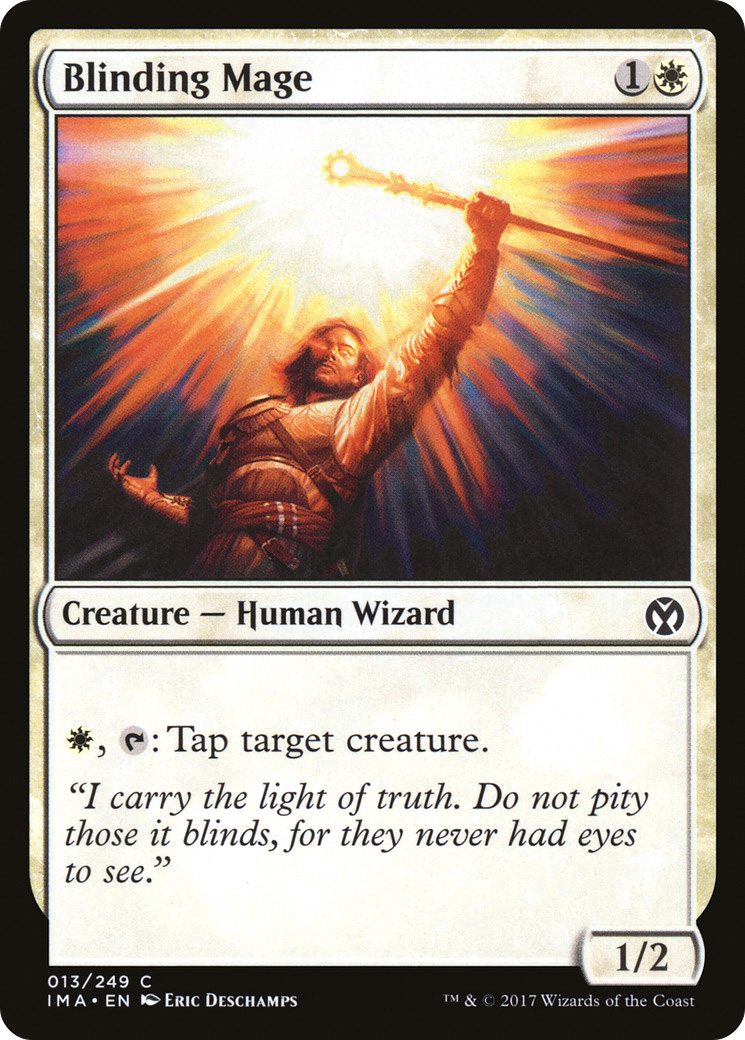 Blinding Mage (IMA-013) [Iconic Masters]