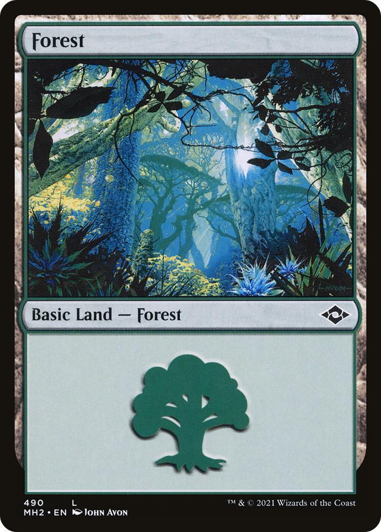 Forest (MH2-490) [Modern Horizons 2] Foil