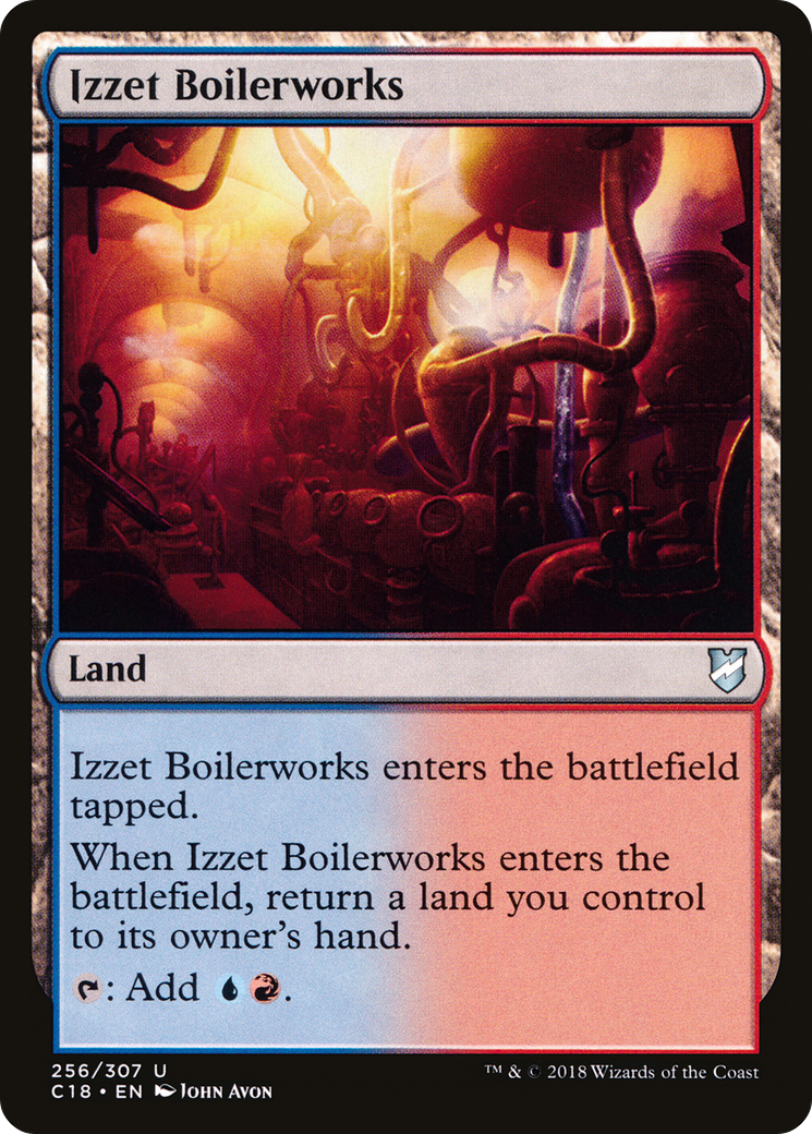 Izzet Boilerworks (C18-256) [Commander 2018]
