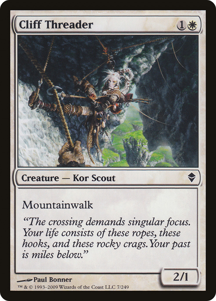 Cliff Threader (ZEN-007) [Zendikar]