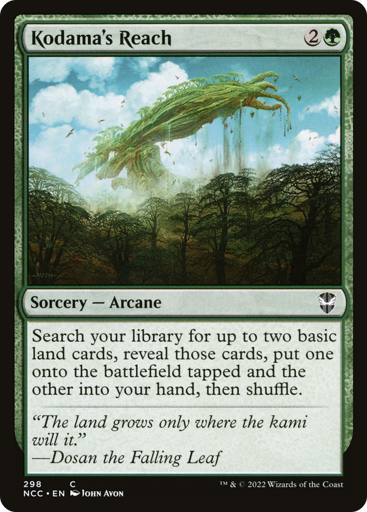 Kodama's Reach (NCC-298) [New Capenna Commander]