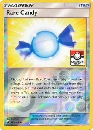 Rare Candy (League Cup) (142/168) [League & Championship Cards] Reverse Holofoil - Promo