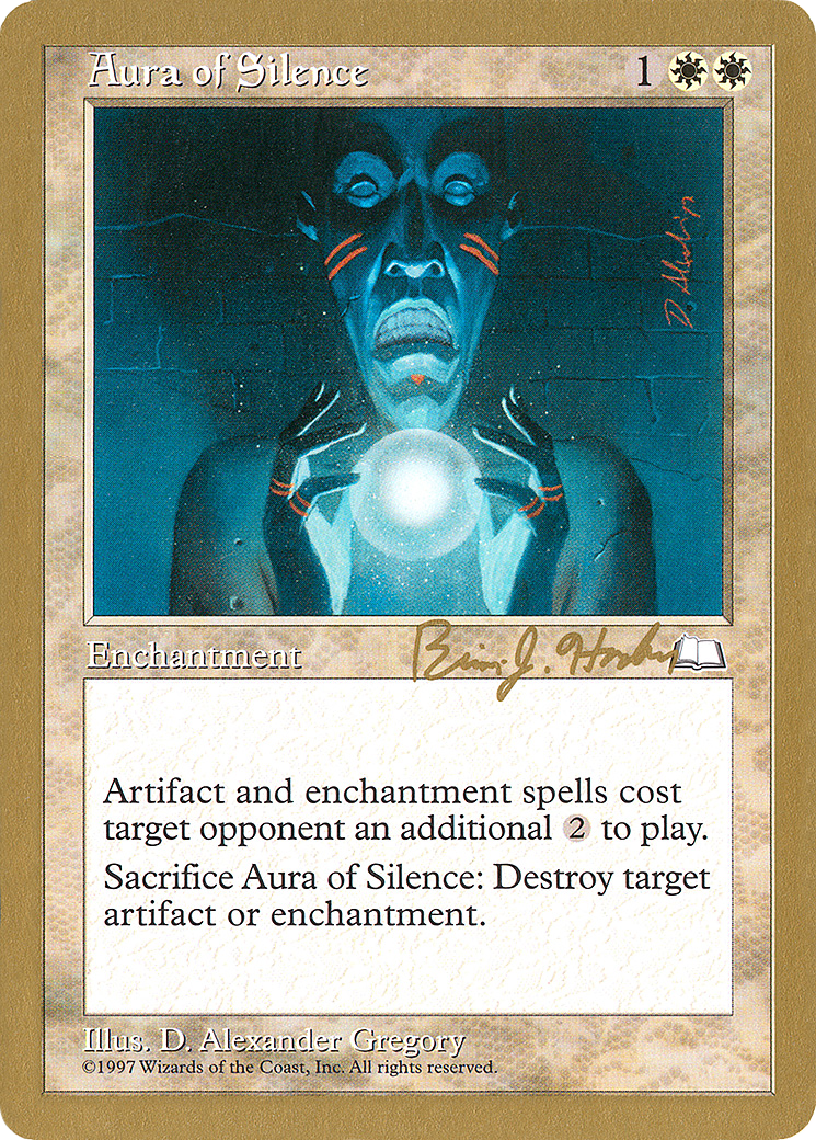 Aura of Silence - 1998 Brian Hacker (WTH) [World Championship Decks 1998]