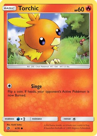 Torchic (004/70) [Dragon Majesty] - Common