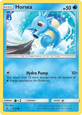 Horsea (16/70) [Dragon Majesty] - Common