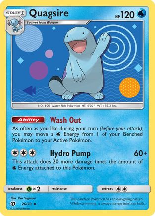 Quagsire (026/70) [Dragon Majesty] - Uncommon